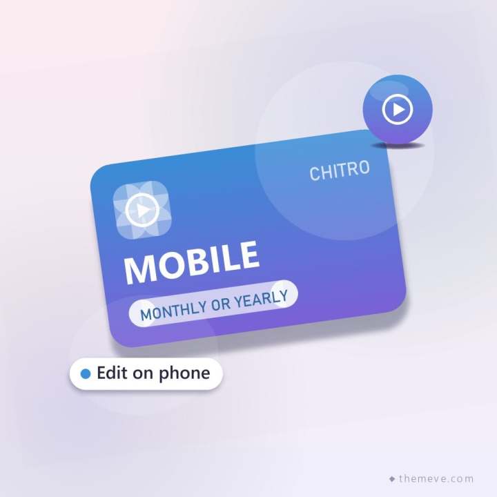 Chitro Mobile Editor