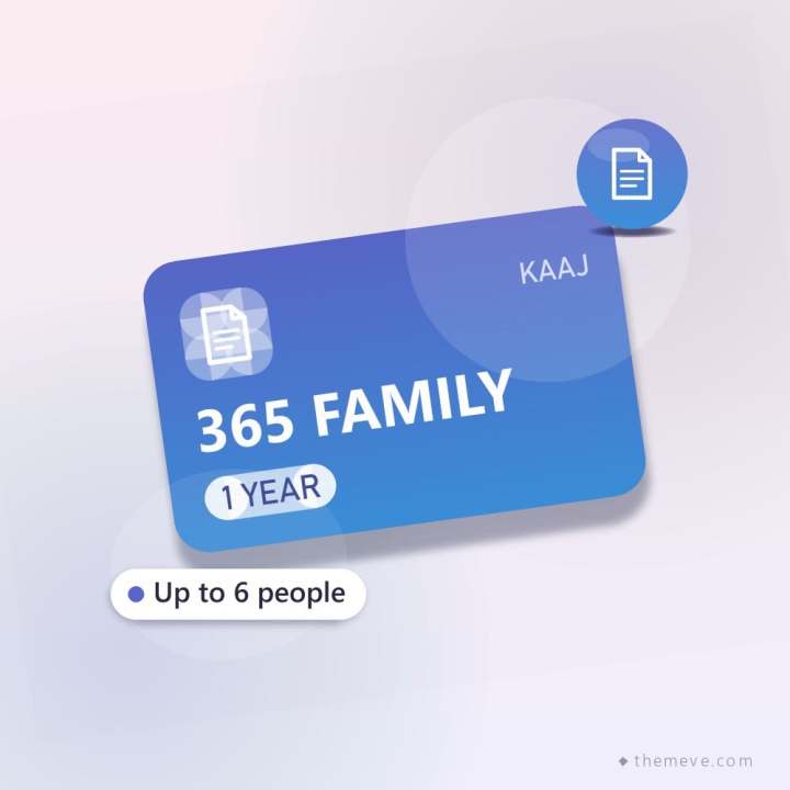 Kaaj Office 365 Family